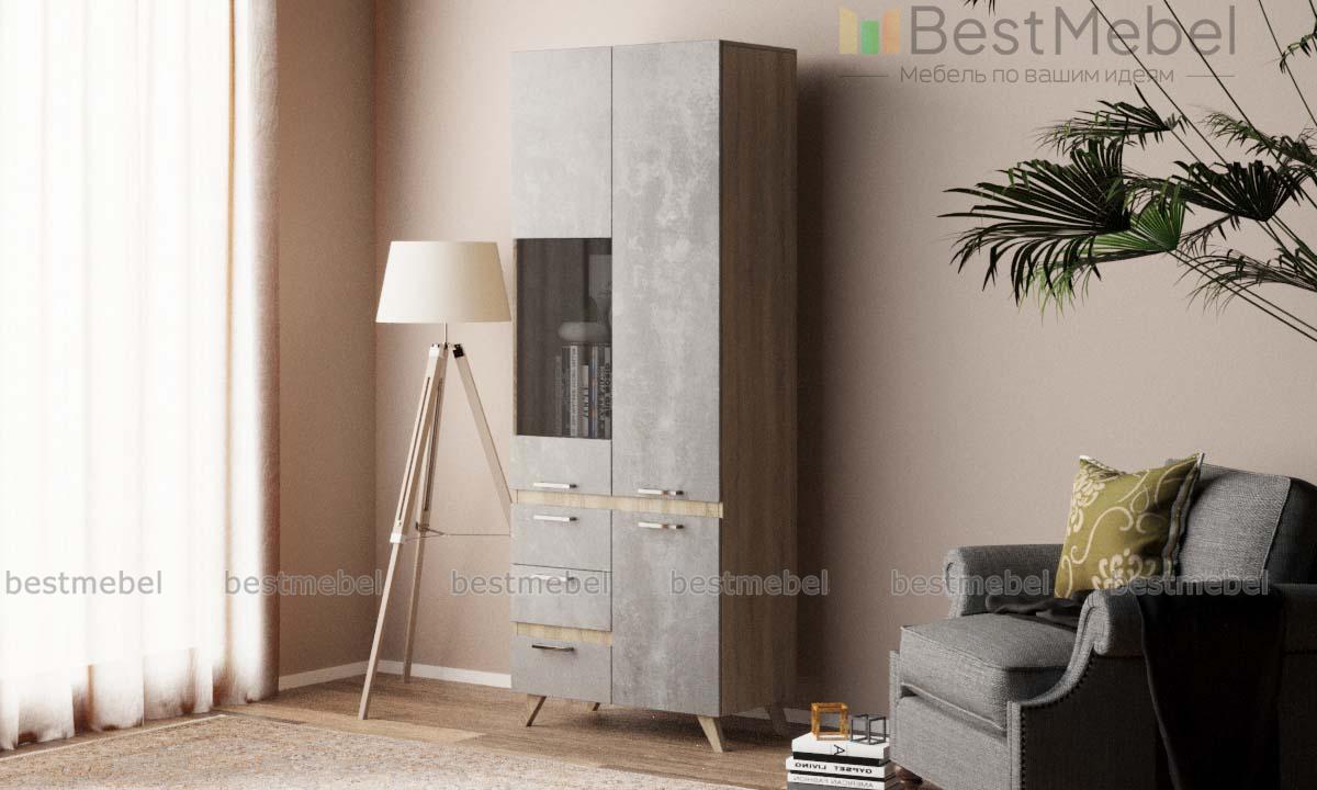 Шкаф распашной Дантес 4 BMS - Фото