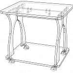 Схема сборки Журнальный столик Альвито BMS