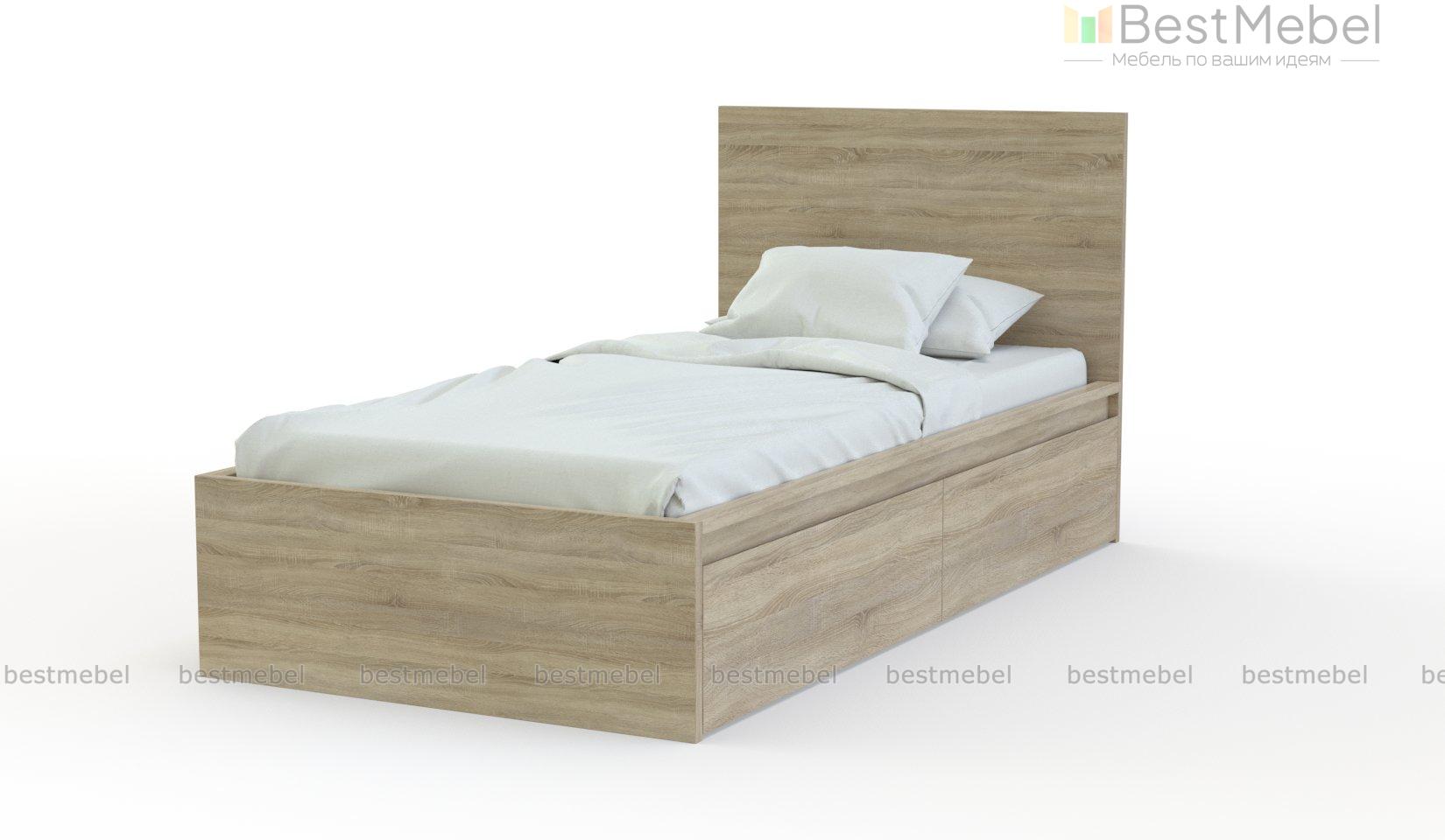 Кровать Мальм Malm 2 - Фото