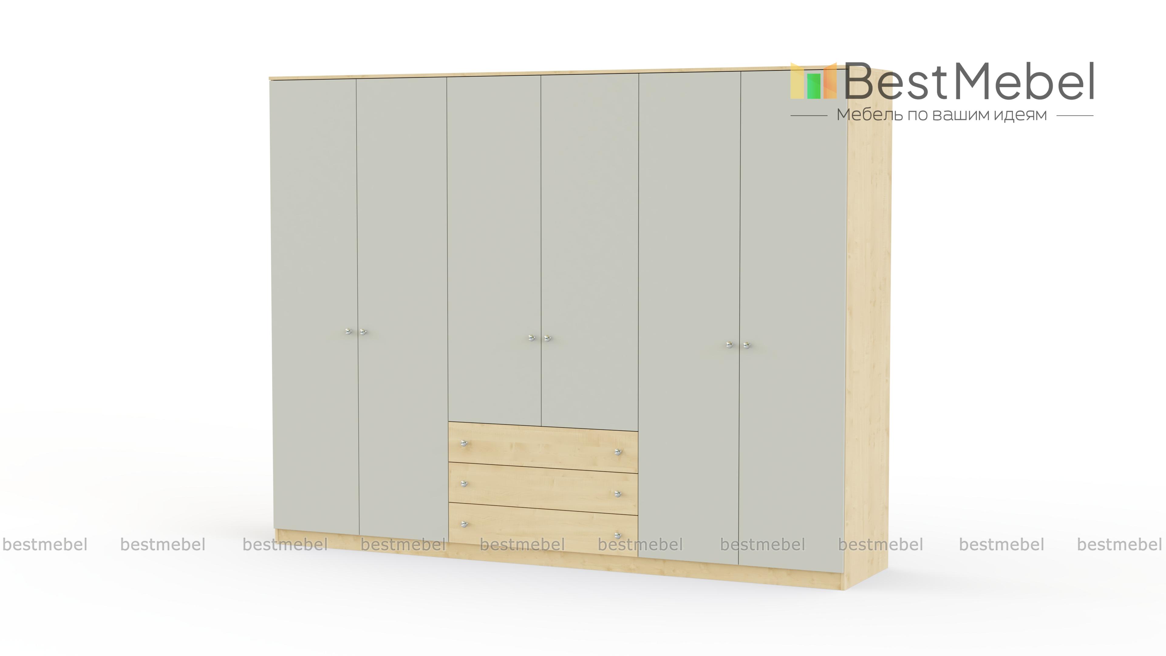 Распашной шкаф Horizont 04 BMS - Фото