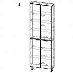 Схема сборки Пенал для ванной комнаты Пола 4 BMS