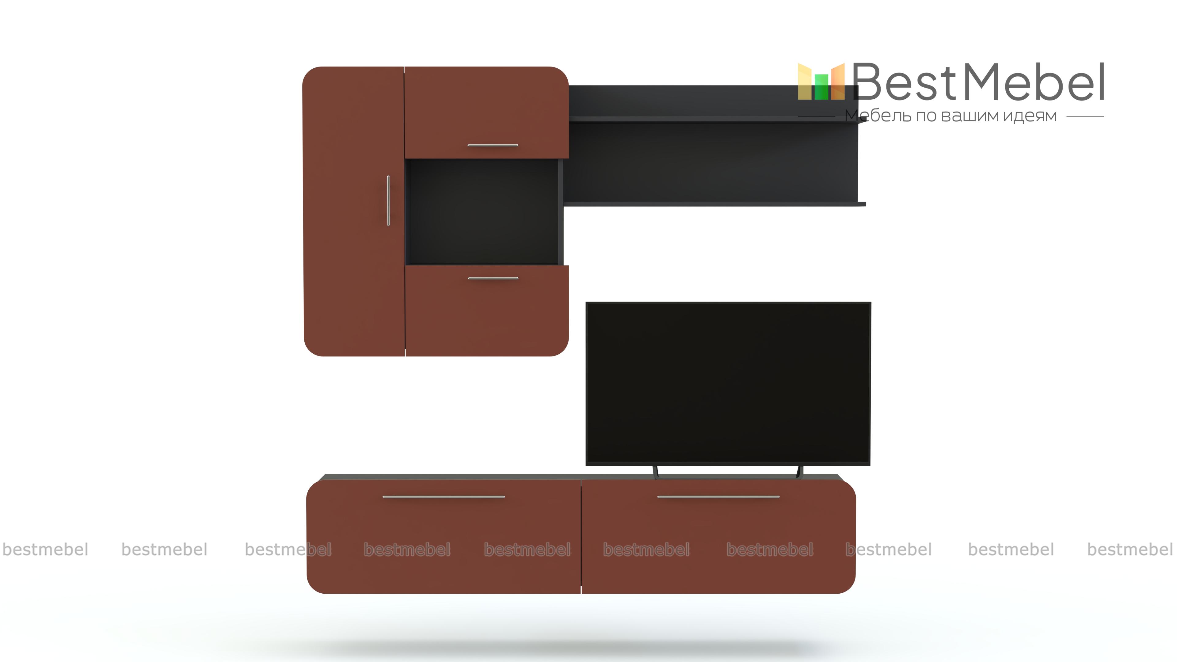 Стенка Модерно 10.1 BMS - Фото