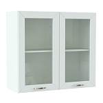 Шкаф верхний 2 двери со стеклом Агава BMS - Фото 3