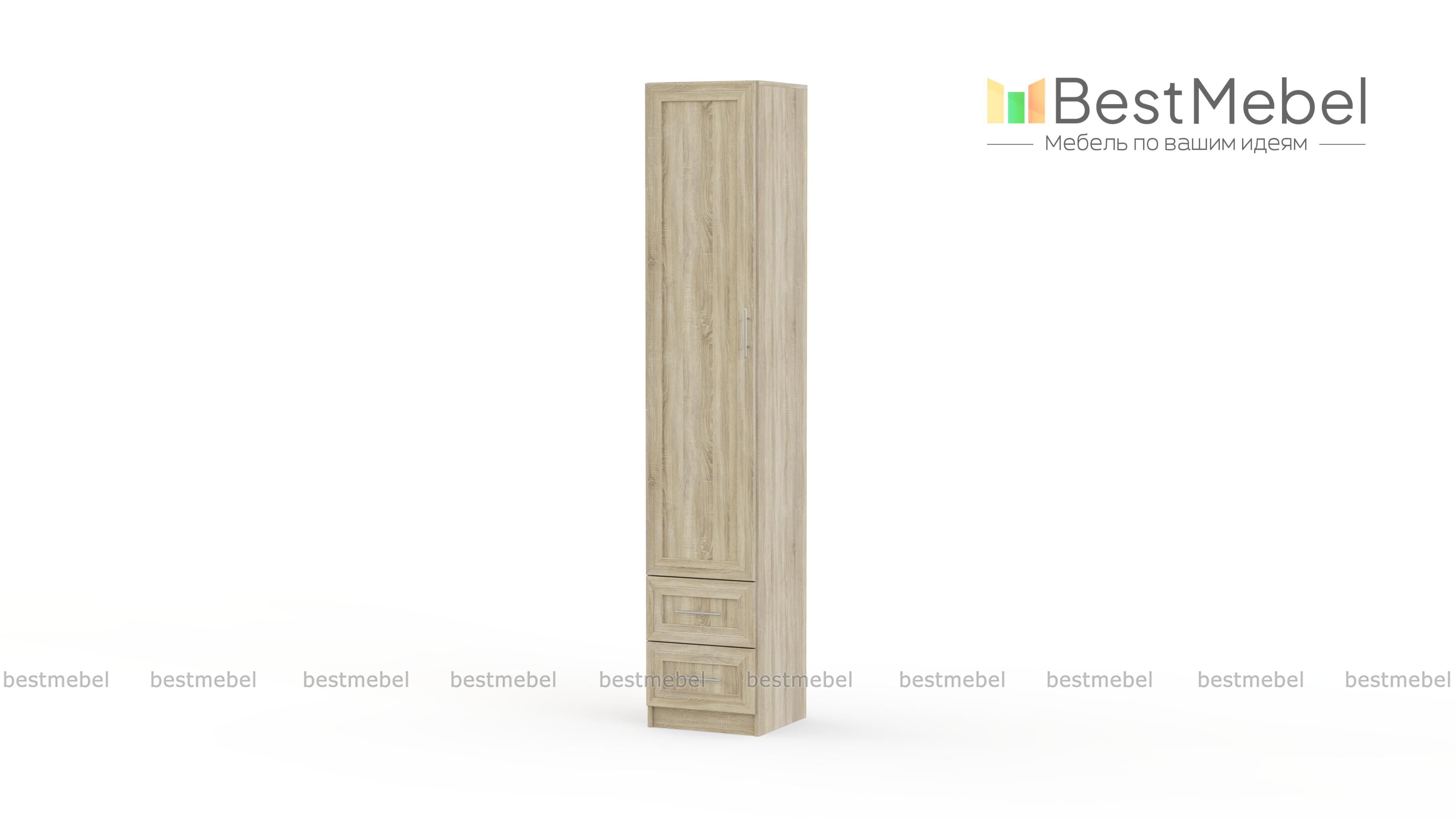 Шкаф-пенал Йорк 3 BMS - Фото