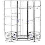 Схема сборки Шкаф Магия угловой BMS