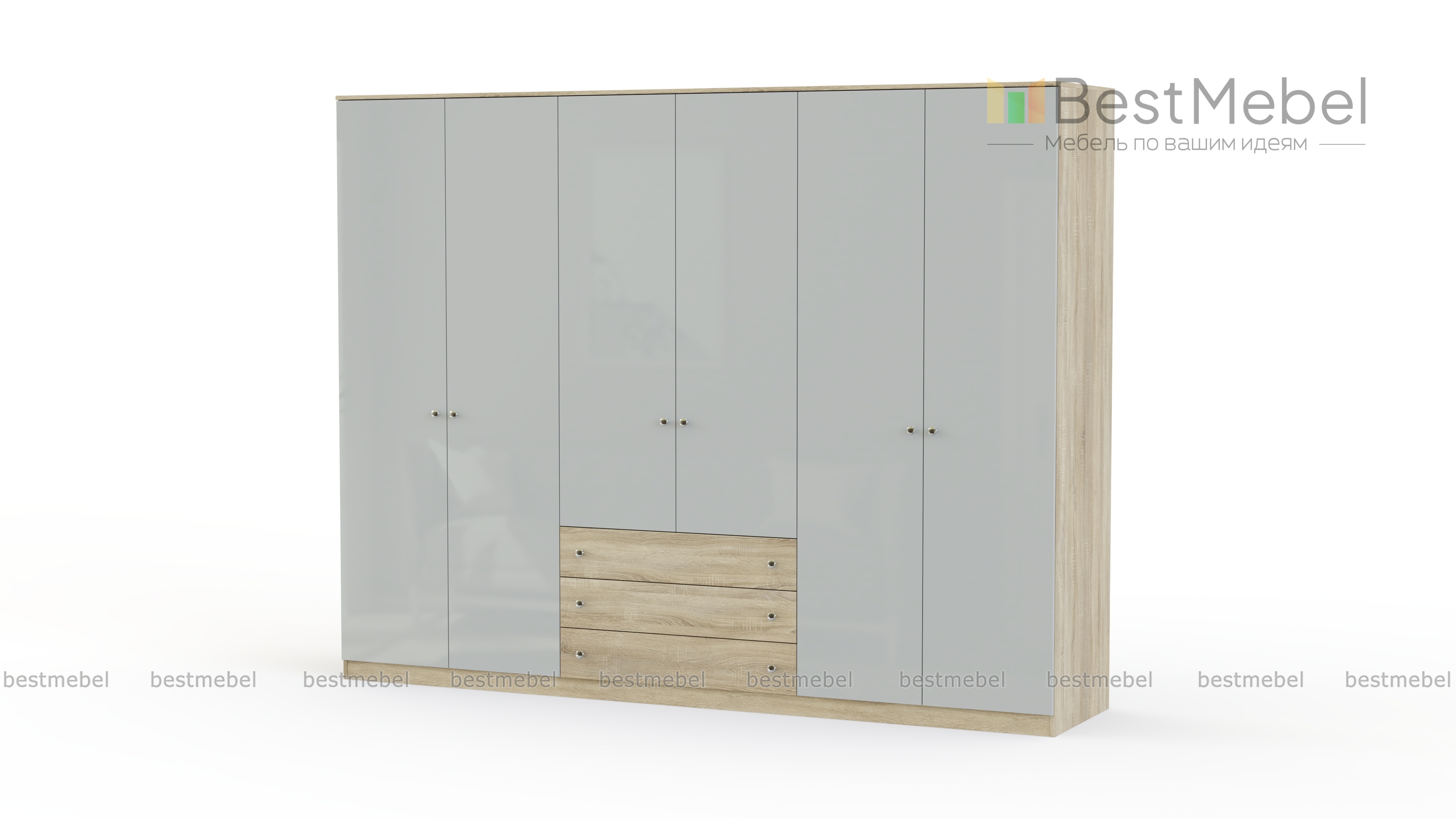 Распашной шкаф Horizont 04 BMS