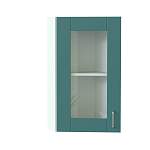 Шкаф верхний торцевой остекленный Лофт BMS - Фото 4