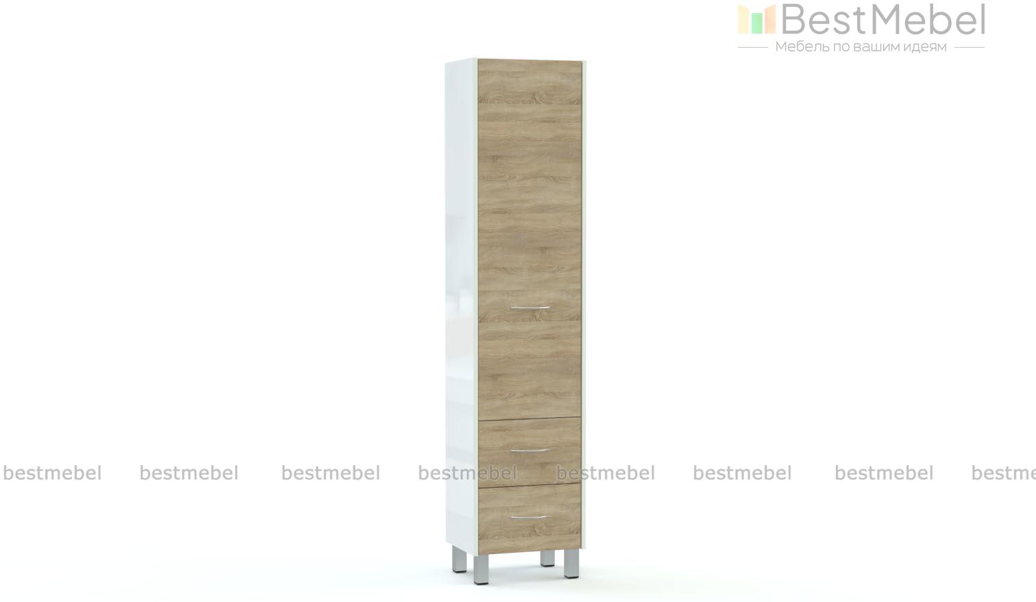 Пенал для ванной Жако 3 BMS - Фото