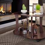 Стол журнальный Доминик 4 со стеклом BMS - Фото 1