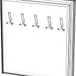 Схема сборки Вешалка Олаф 1 BMS