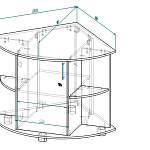 Схема сборки Тумба под аквариум Лестер 4 BMS