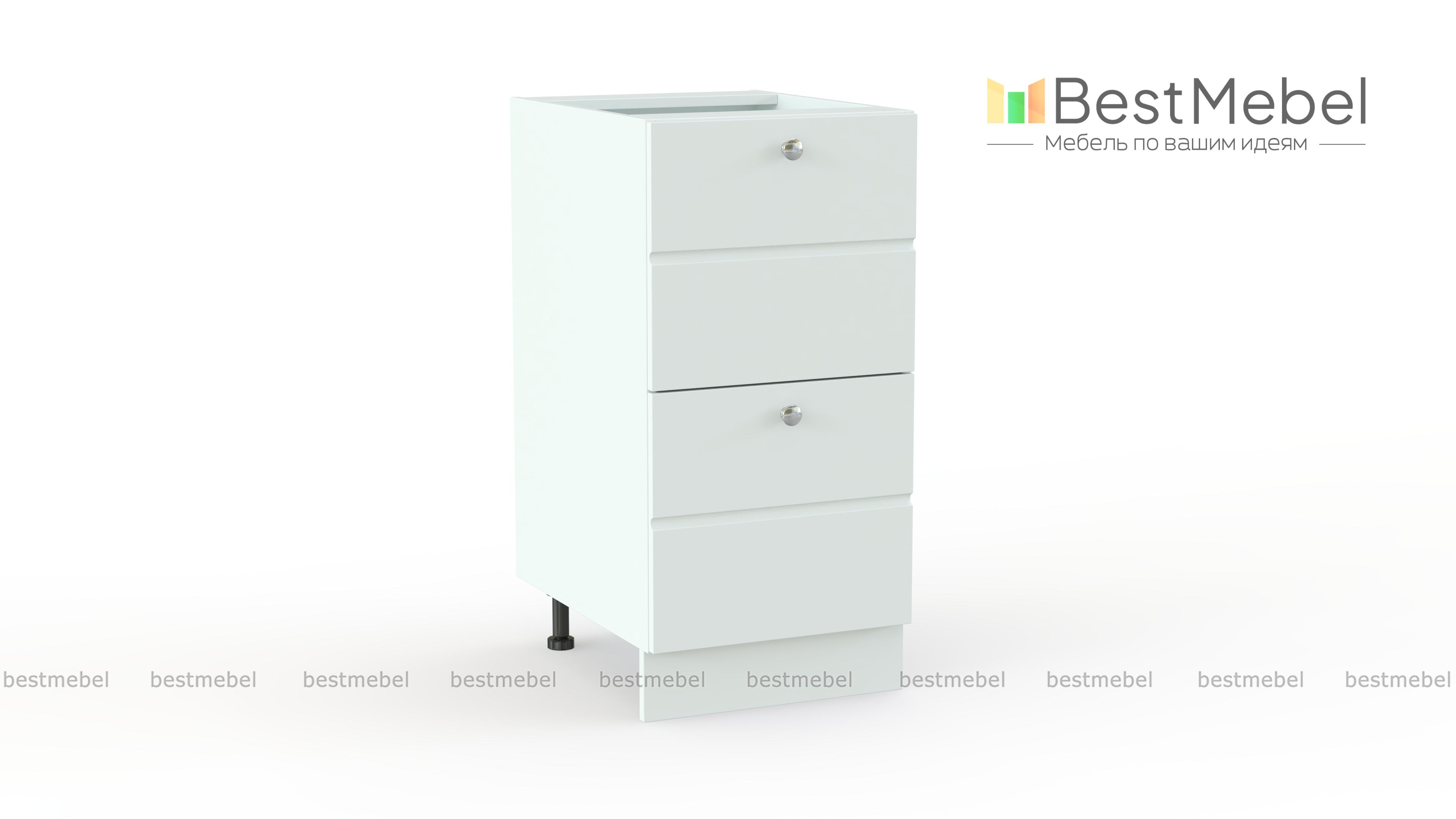 Тумба напольная Квадро 2БЯ BMS - Фото