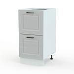 Шкаф нижний 2 ящика Марта BMS - Фото 6