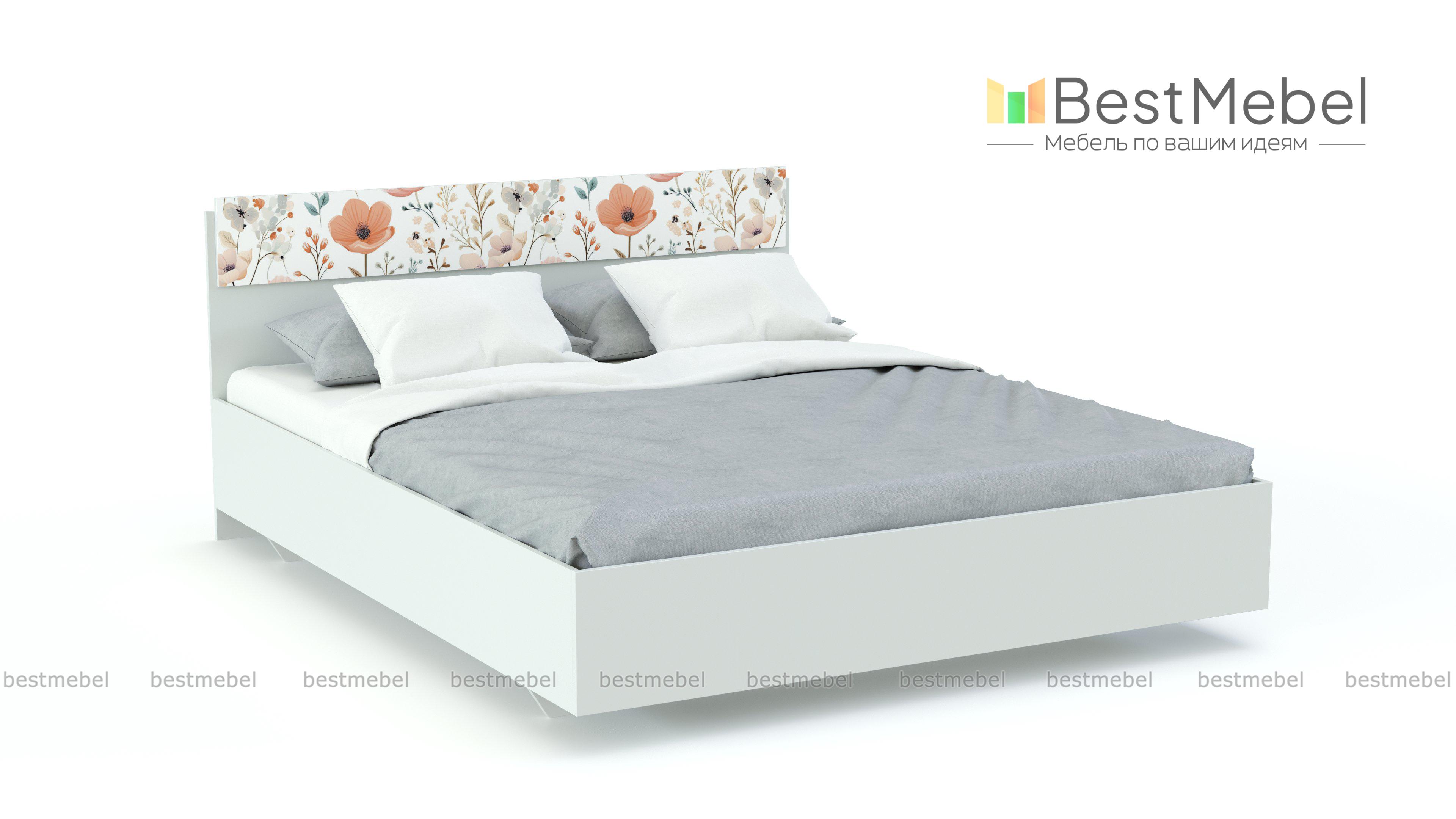 Кровать Мишель 1 BMS - Фото