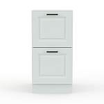 Шкаф нижний 2 ящика Марта BMS - Фото 2