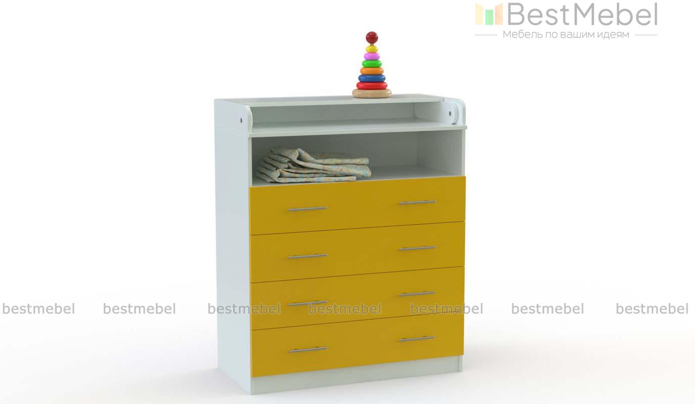 Пеленальный комод Лютик 8 BMS - Фото
