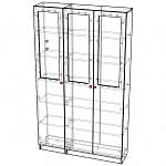 Схема сборки Шкаф Билли Оксберг Billy Oxberg 47