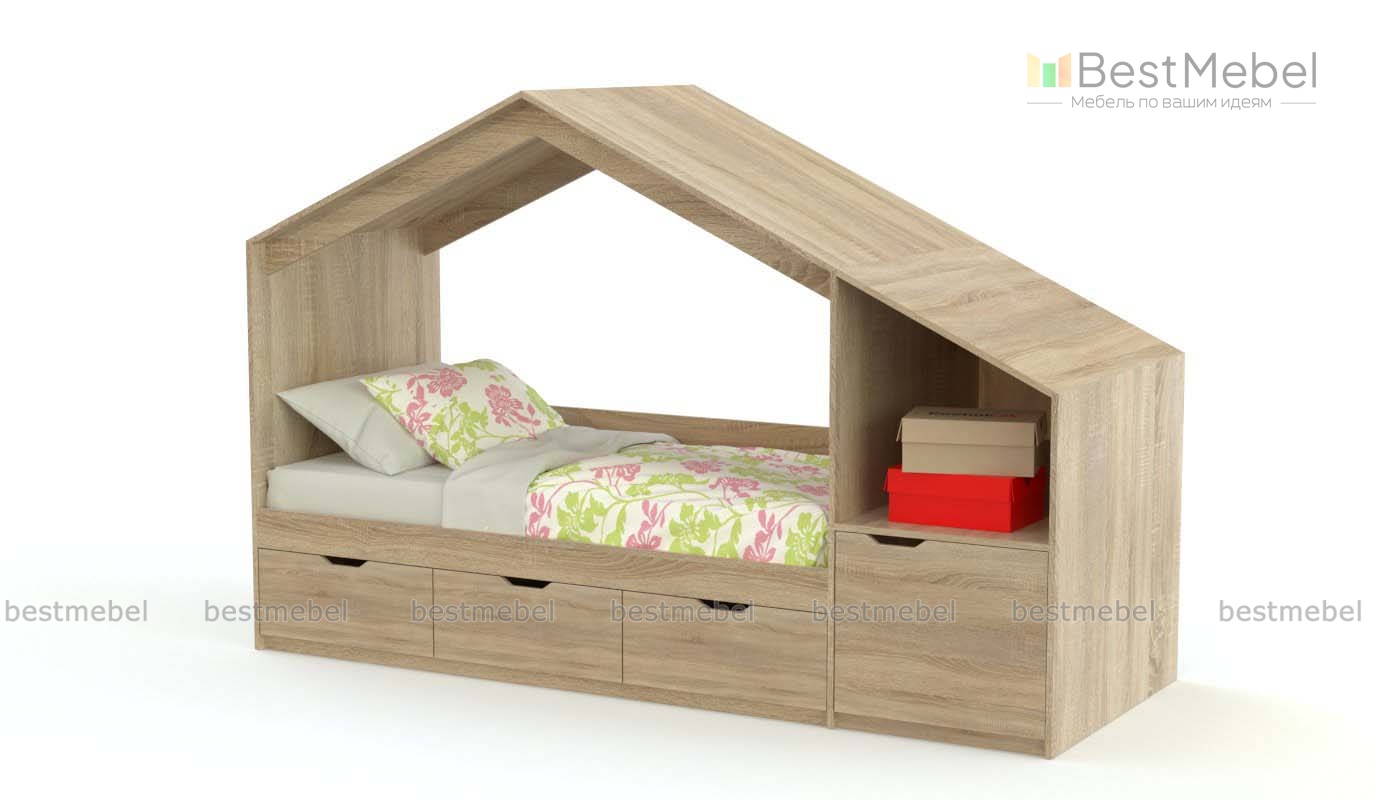 Кровать-домик Марс 10.33 BMS