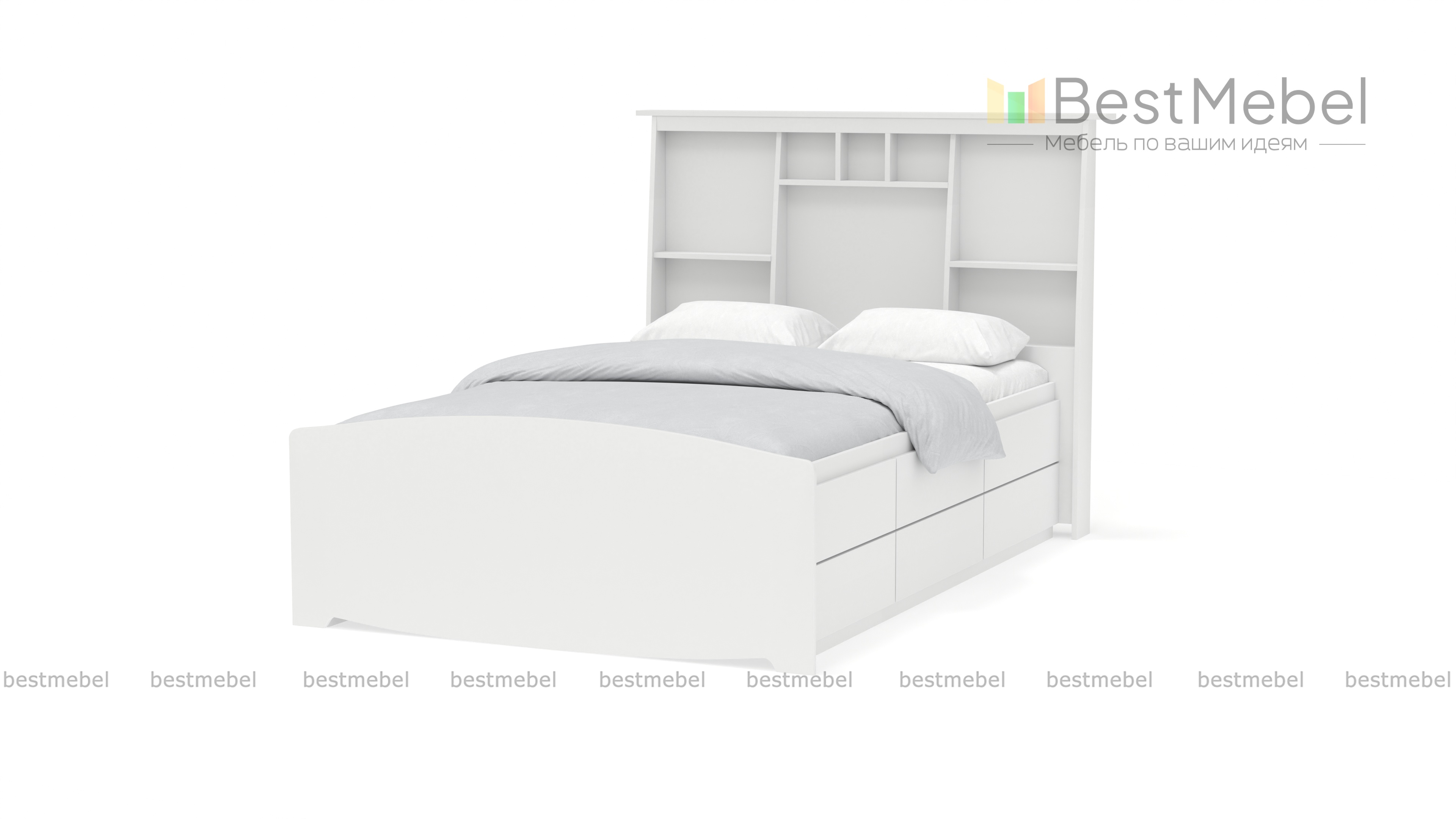 Кровать с ящиком Фанни 9 BMS